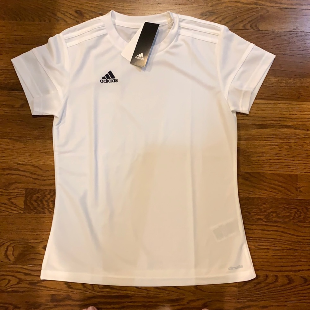 NWT Adidas White Squad 17 Jersey Top Medium